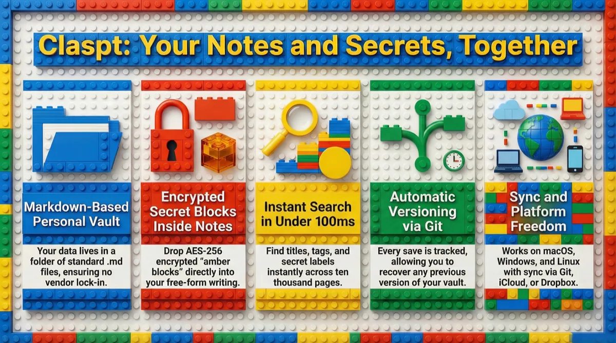 Claspt product screenshot